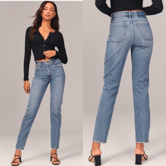 Abercrombie & Fitch Denim - Abercrombie & Fitch The mom high rise jeans size 26